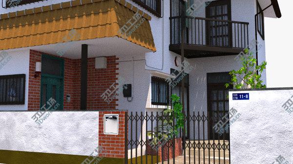 images/goods_img/20210312/3D Japanese Yellow House/2.jpg